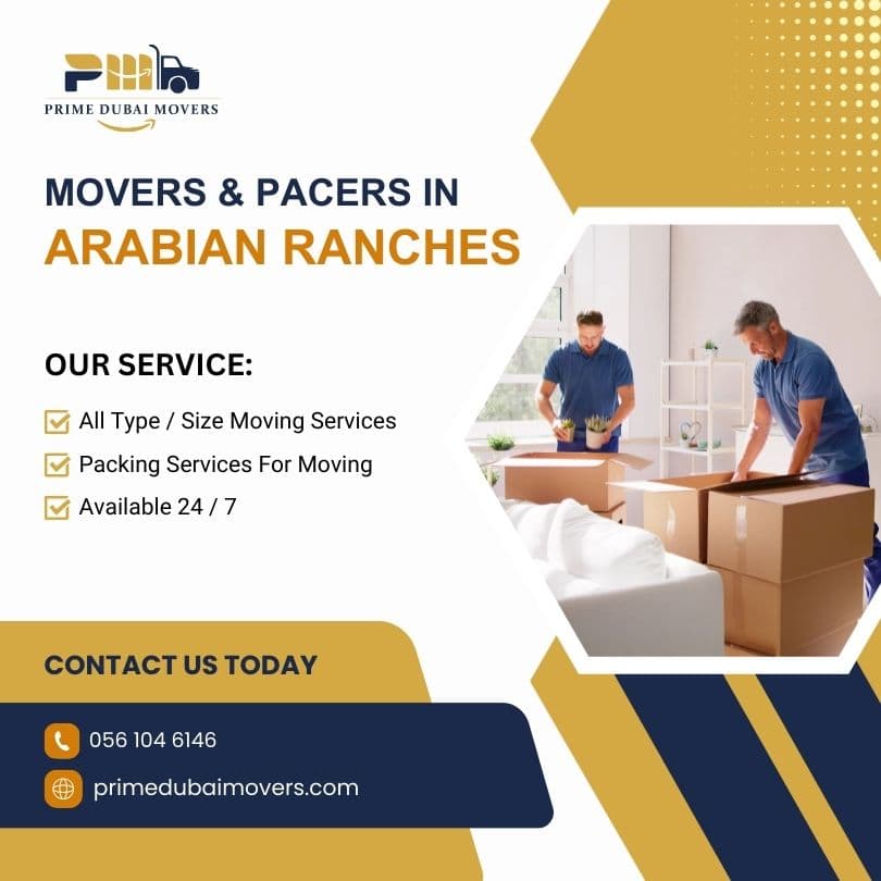 Movers and Packers in Arabian Ranches