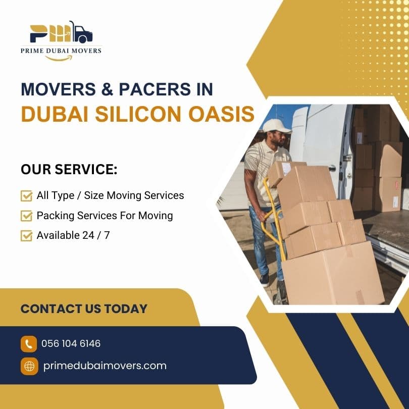 Movers and Packers in Dubai Silicon Oasis