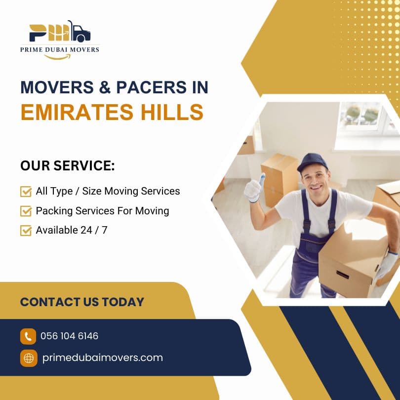 Movers and Packers in Emirates Hills