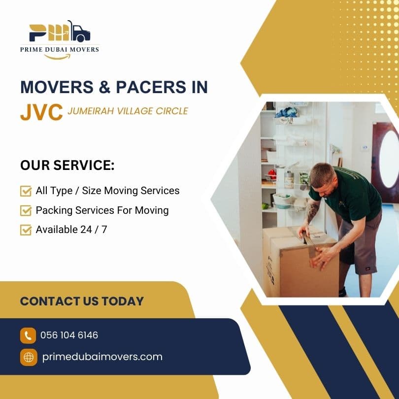 Movers and Packers in JVC (Jumeirah Village Circle)
