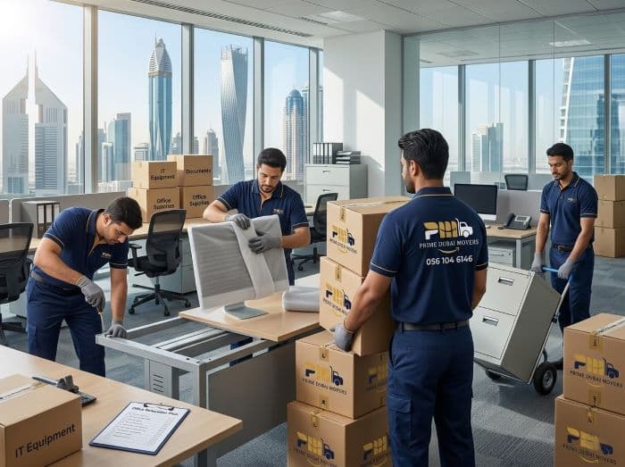 office movers dubai commercial relocation