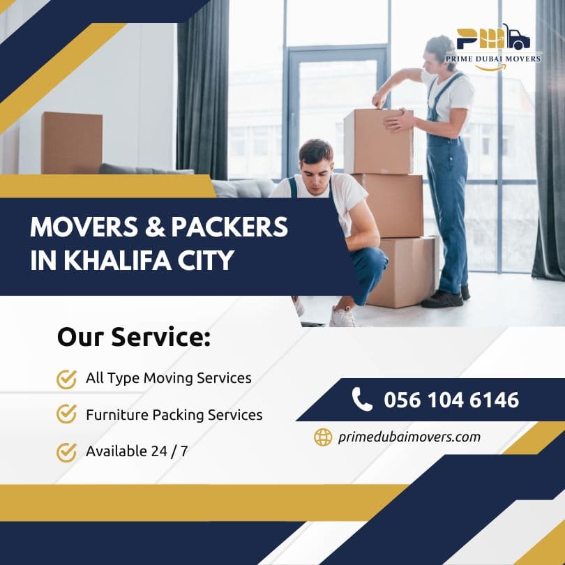 Movers and Packers in Khalifa City