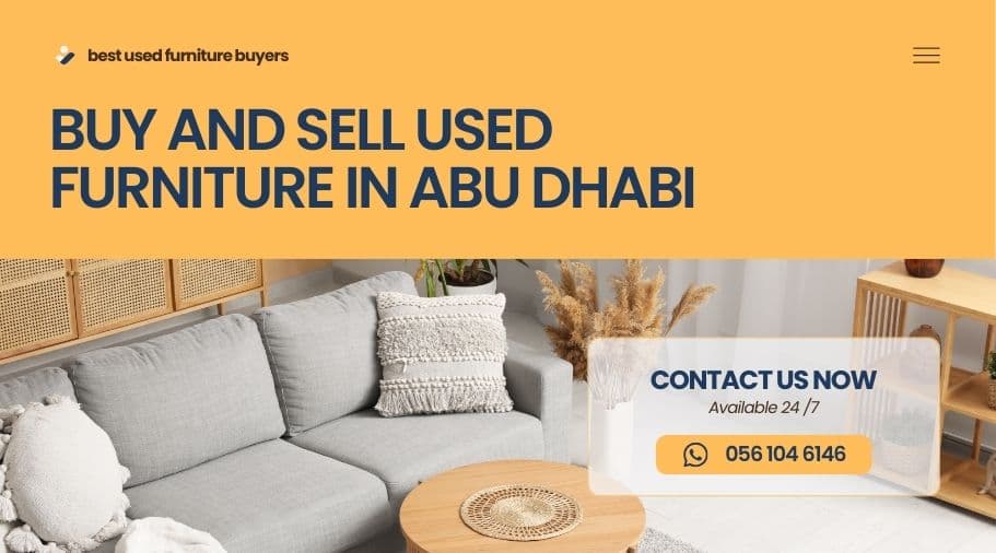 Buy and Sell Used Furniture in Abu Dhabi