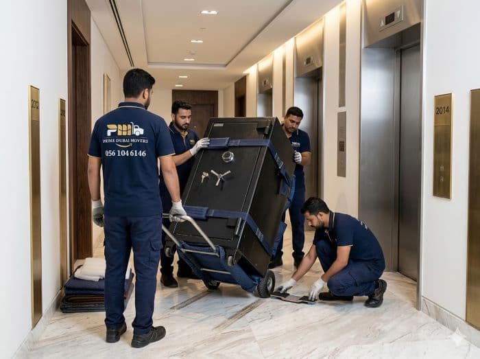 safe movers dubai heavy safe transport professional movers